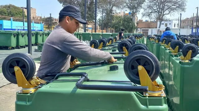 Contenedores serán colocados en zonas estratégicas de la ciudad de Chiclayo