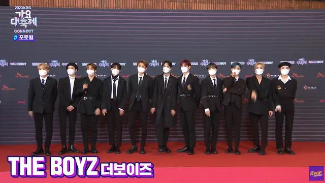The Boyz en 2020 KBS Gayo Daechukje. Foto: KBS