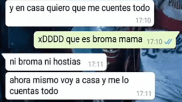 WhatsApp Viral: mamá se llevó el peor susto de su vida, por una vil broma del 'Día de los Inocentes' 