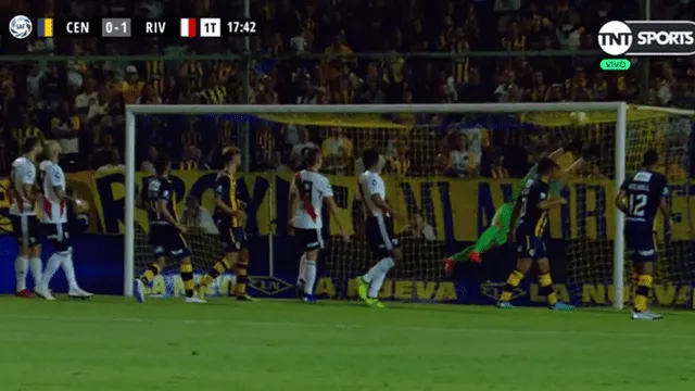 River Plate vs Rosario Central: 'Juanfer' Quintero la clavó al ángulo y puso el 1-0 [VIDEO]
