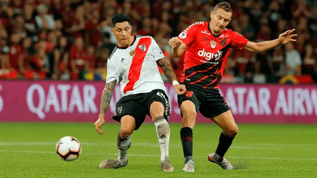River Plate fue derrotado 1-0 ante Atlético Paranaense en la primera final de la Recopa Sudamericana 2019