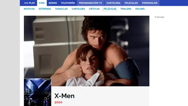 X-Men se estrenó en el año 2000.