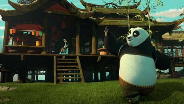 Jack Black, Kung Fu Panda: el Guerrero Dragón,, Netflix