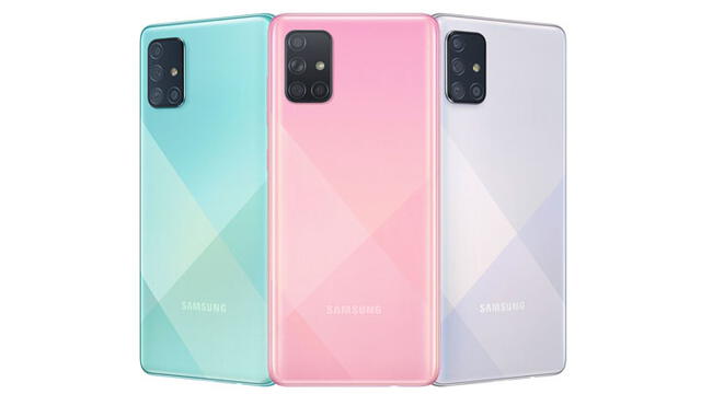 Samsung presenta sus nuevos teléfonos de la serie A con agujero en pantalla y cuatro cámaras