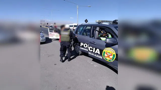 Policías evitan que joven se suicide en puente Chilina de Arequipa