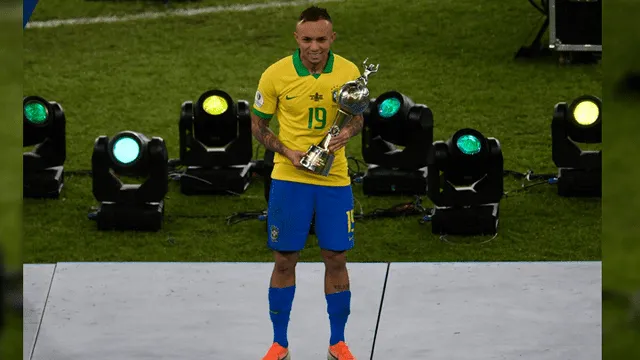 Everton ganó la Bota de Oro de la Copa América 2019. Créditos: AFP