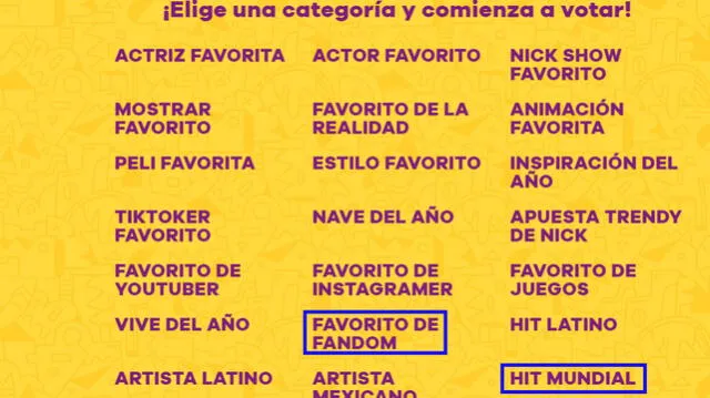 Cómo votar por BTS en los Kids' Choice Awards México 2020. Créditos: Nickelodeon