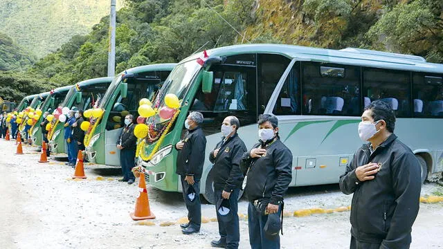 empresa monopólica. Consettur era la única empresa que presta servicio de transportes de Aguas Calientes a Machupicchu.