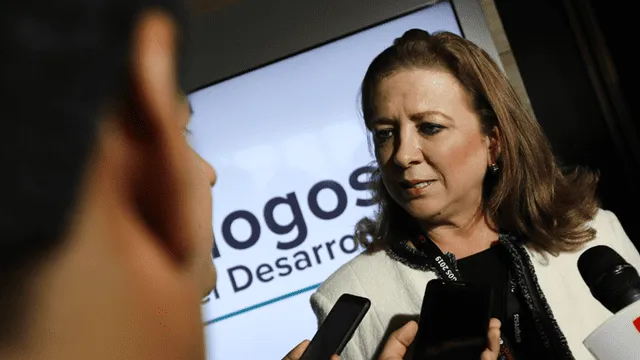 Presidenta de Confiep, María Isabel León, declaró acerca del proyecto Tía María.