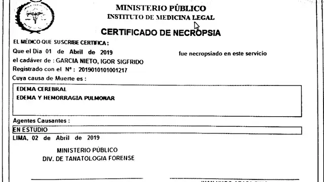 Sospechosa muerte de asesor del fujimorista Becerril Sospechosa muerte de asesor del fujimorista Becerril