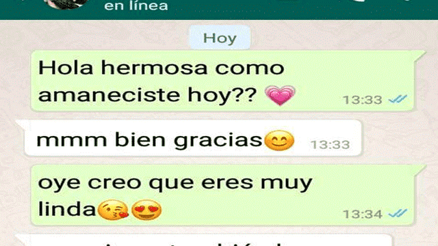 WhatsApp: Joven piropea a una chica y ella lo 'trolea' épicamente [FOTOS]