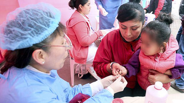 Cientos de niños de la región Puno sufren de anemia y desnutrición infantil.