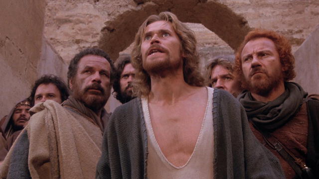 Jesucristo, interpretado por Willem Dafoe