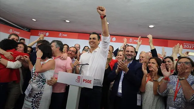 Las primeras palabras de Pedro Sánchez tras el triunfo del PSOE en las elecciones de España
