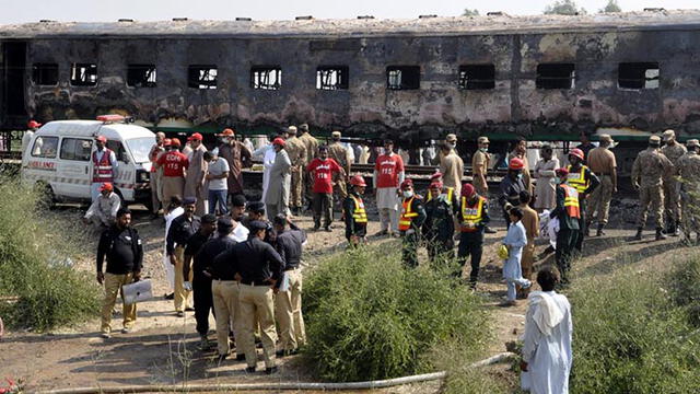 Tragedia en Pakistán: una gran explosión provocada por un balón de gas.