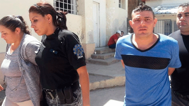 La pareja González Tizza fue detenida por el asesinato de su hijo Valentín. Foto: difusión