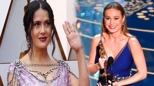 Salma Hayek y Brie Larson se suman a la lista de presentadores de los premios Oscar 2020.