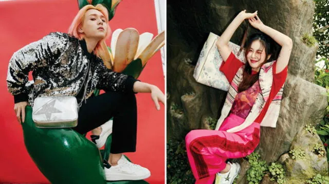 Dawn y Hyuna derrochan estilo con vibrantes fotos para DAZED