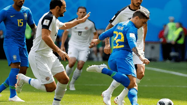 Brasil derrotó 2 a 0 a Costa Rica con gol de Neymar | Resumen, goles y video