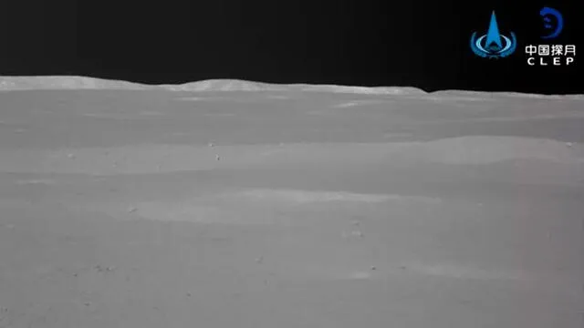 Vista Panorámica del cráter Von Karman, ubicado en la cara oculta de la Luna. Foto: CLEP.