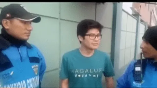 Joven trabajador fue detenido por comprar celular robado [VIDEO]