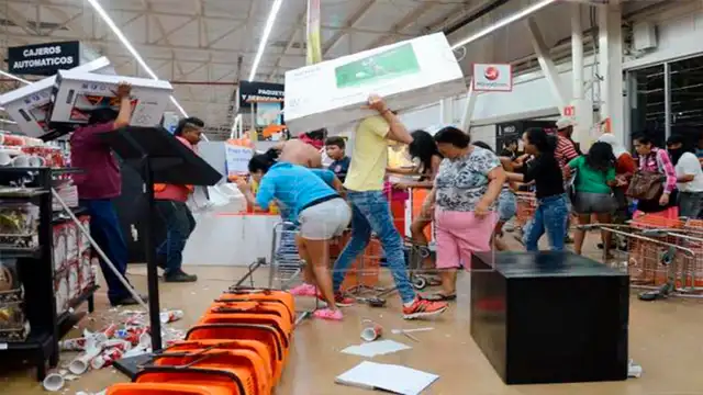 Piura: personal de grifos y centros comerciales alarmados por saqueos
