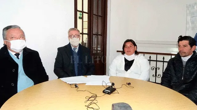El fiscal Aldo Gerosa dio avances del caso en una conferencia de prensa con los padres de la víctima. Foto: El Litoral.
