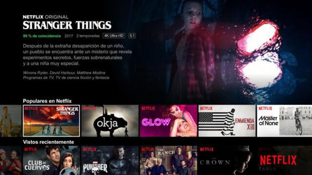 Netflix: plataforma de streaming con muchos usuarios.