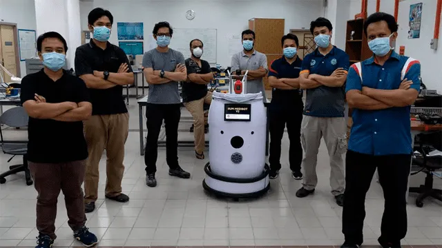 Malasia  – coronavirus – robots – salud - COVID-19