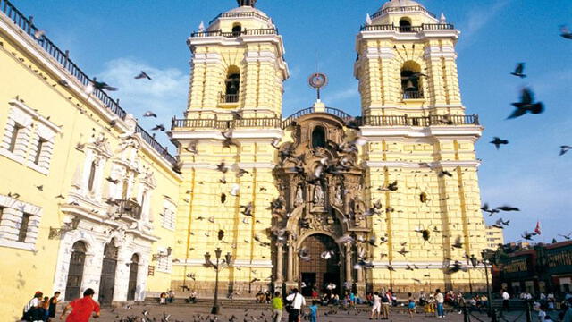 Iglesia de San Francisco comenzó a construirse en 1573.. Foto: Andina.