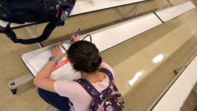 Estudiantes extranjeros en riesgo de perder la visa en Estados Unidos. Foto: AFP.