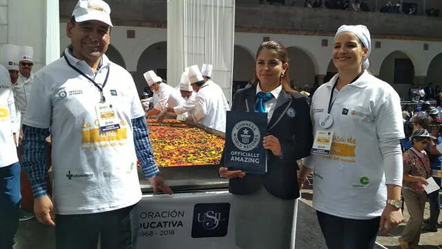 Cusco: Nuevo Récord Guinness por causa rellena más grande del mundo [FOTOS Y VIDEO]​​​​​​​