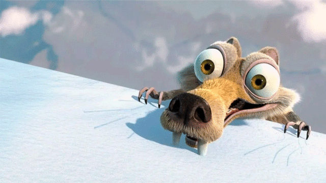 Scrat, la ardilla de "La era de hielo" tendría su origen en Argentina, según científicos. Foto: difusión