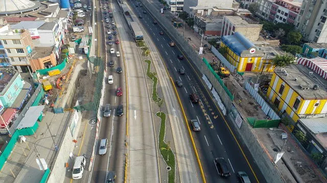 Municipalidad de Lima: así avanza la construcción de los nuevos puentes en la Vía Expresa [FOTOS]