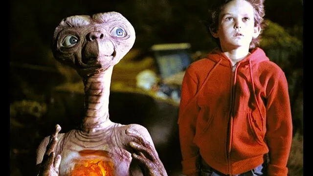 Henry Thomas en "E.T."