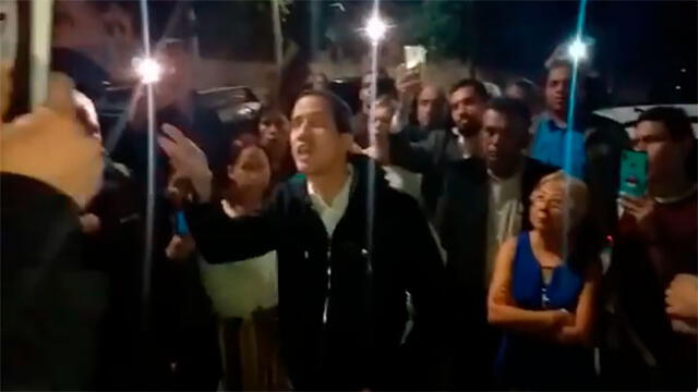 Juan Guaidó estuvo en la vivienda de la diputada Yanet Fermín, en El Hatillo (Caracas), para evitar que fuese privada de libertad ilegalmente