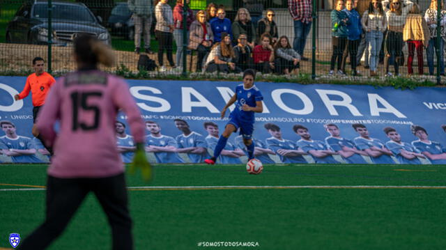 Liliana Neyra logró el Ascenso en el fútbol de Portugal