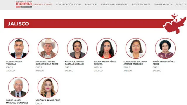 Diputados de Morena para el período legislativo LXIV.