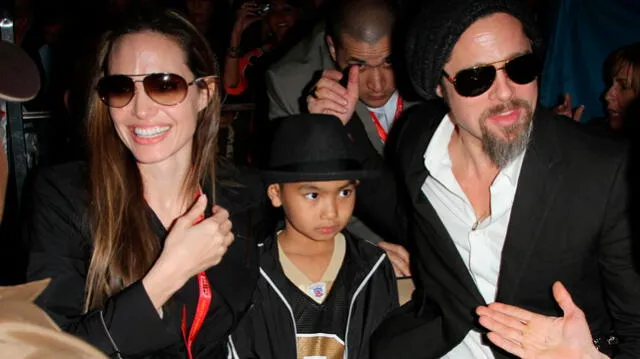 Brad Pitt, Angelina Jolie, Maddox