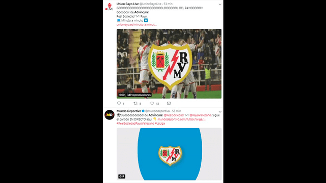 Medios españoles resaltaron el estreno goleador de Luis Advíncula en el Rayo Vallecano