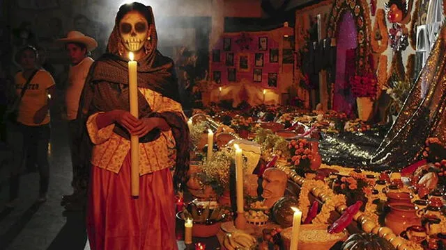 El festival del Mictlán se celebra en Xalapa, México.