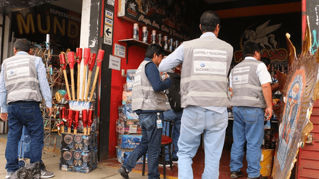 Incautan casi dos toneladas de pirotécnicos en ocho ciudades del Perú