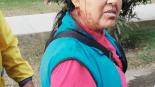 Surco: Denuncian que funcionarios municipales agredieron a vendedora ambulante [VIDEO]