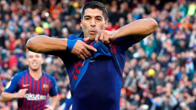 Barcelona vs Real Madrid: de penal, Luis Suárez marcó el 2-0 en el Camp Nou [VIDEO]
