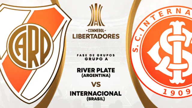 River Plate igualó 2-2 con Internacional por la última fecha del grupo A 