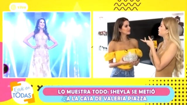 Sheyla Rojas entrevista a Valeria Piazza sobre su enfermedad