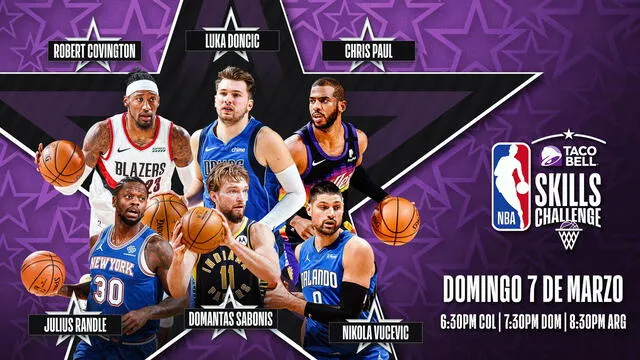 El NBA All Star 2021 se realizará en la ciudad de Atlanta. Foto: Twitter @NBALatam