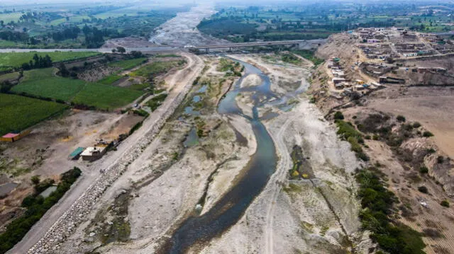 Protegeran riberas del río Chancay para evitar desbordes e inundaciones