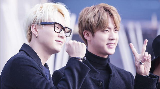 BTS: Jin y Suga son dos de los integrantes de mayor edad en el grupo de K-pop. Se llevan casi tres meses de diferencia.