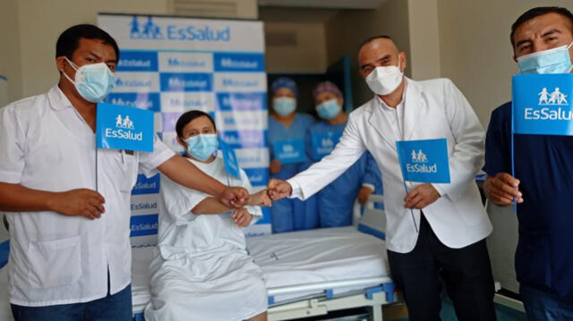 Piurano Robi Vargas agradeció atención a médicos del hospital chiclayano